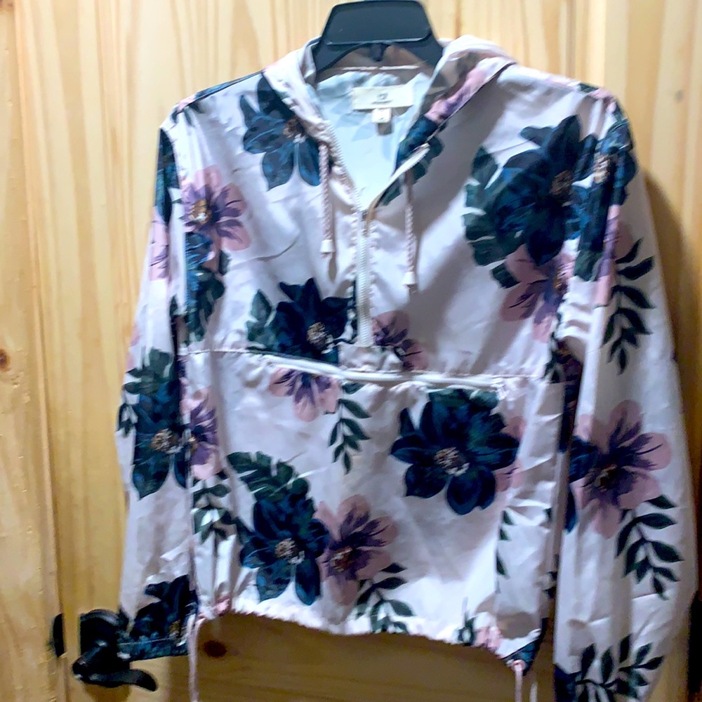 Thread & Supply Floral Windbreaker